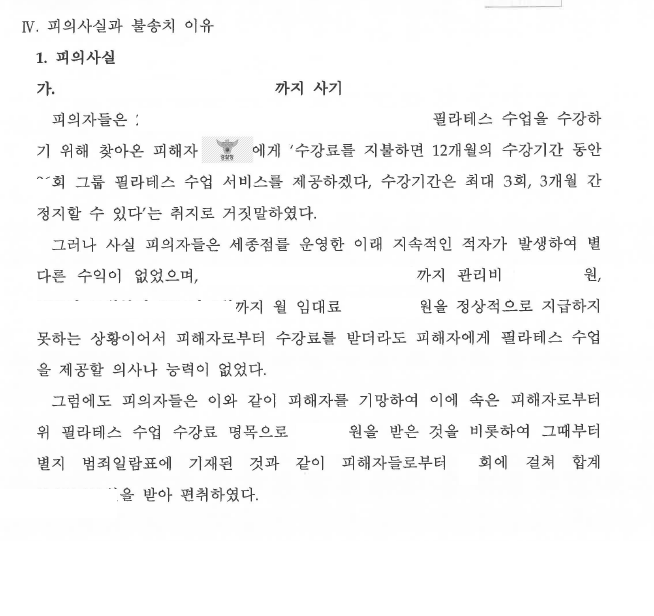 [Case Result] Fraud Charges Dismissed (Non-Indictment)